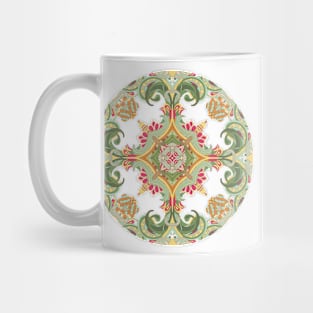 Paisley Circle Pattern Mug